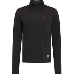 ENERGETICS Herren Langarmshirt Carl M, Größe M in Schwarz Schwarz