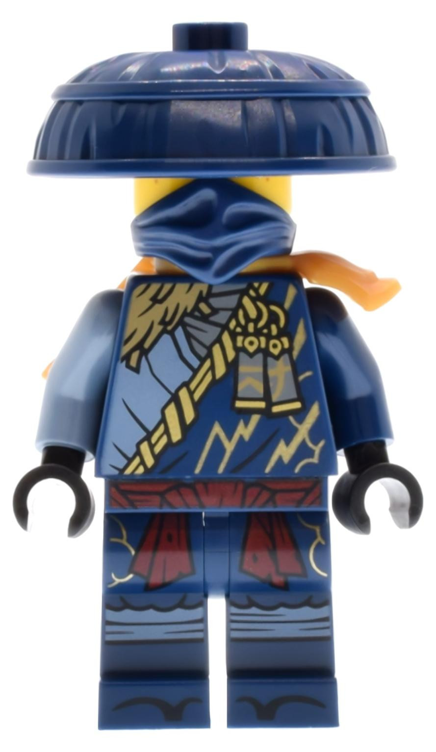 LEGO Minifiguur Rogue Jay Ninjago met hoed en schouderbescherming