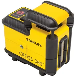 STANLEY Kompakter Linienlaser mit roter Diode, einer 360° horizontalen Linie und einer zusätzlichen vertikalen Linie - STHT77504-1