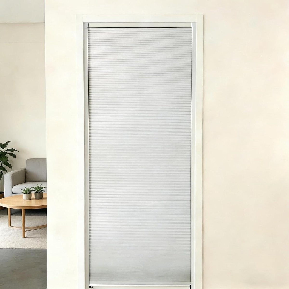 Zwarte vouwdeur accordeondeur voor ruimteverdeling 145 x 200 cm