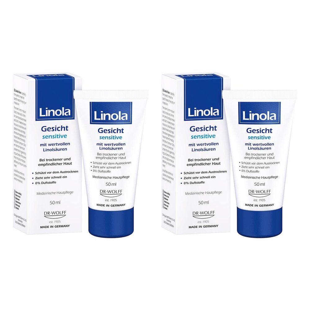 Dr. August Wolff GmbH & Co. KG Arzneimittel Linola Gesicht Sensitive Creme 08106099