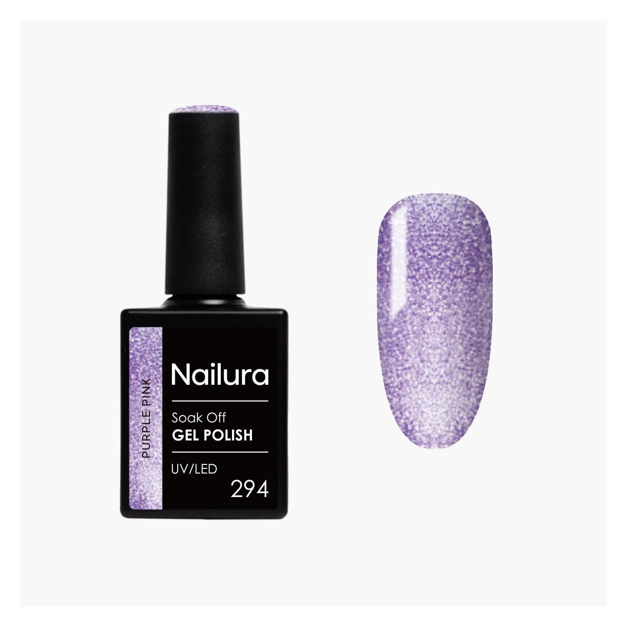 Nailura - Gel Polish 294 - Purple Pink - 10 ml (Purple Pink) (70313)