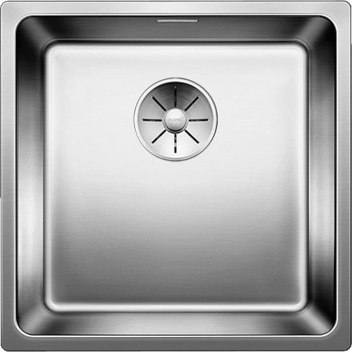 Blanco Andano 400-if Spüle 522957 44x44cm, Edelstahl Seidenglanz, IF-Flachrand