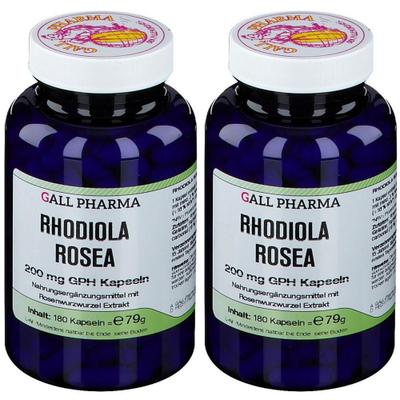 Rhodiola Rosea 200 mg GPH Kapseln x2 2x180 St