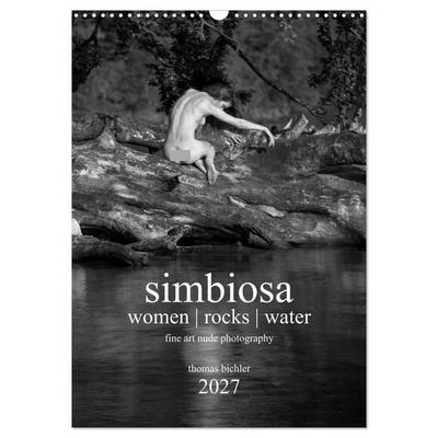 simbiosa... fine art nude photography 2027 (Wall Calendar 2027 DIN A3 portrait), CALVENDO 12 Month Wall Calendar