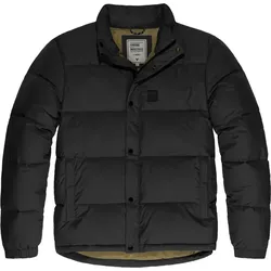 Vintage Industries Cas, Textiljacke wasserdicht - Schwarz - M