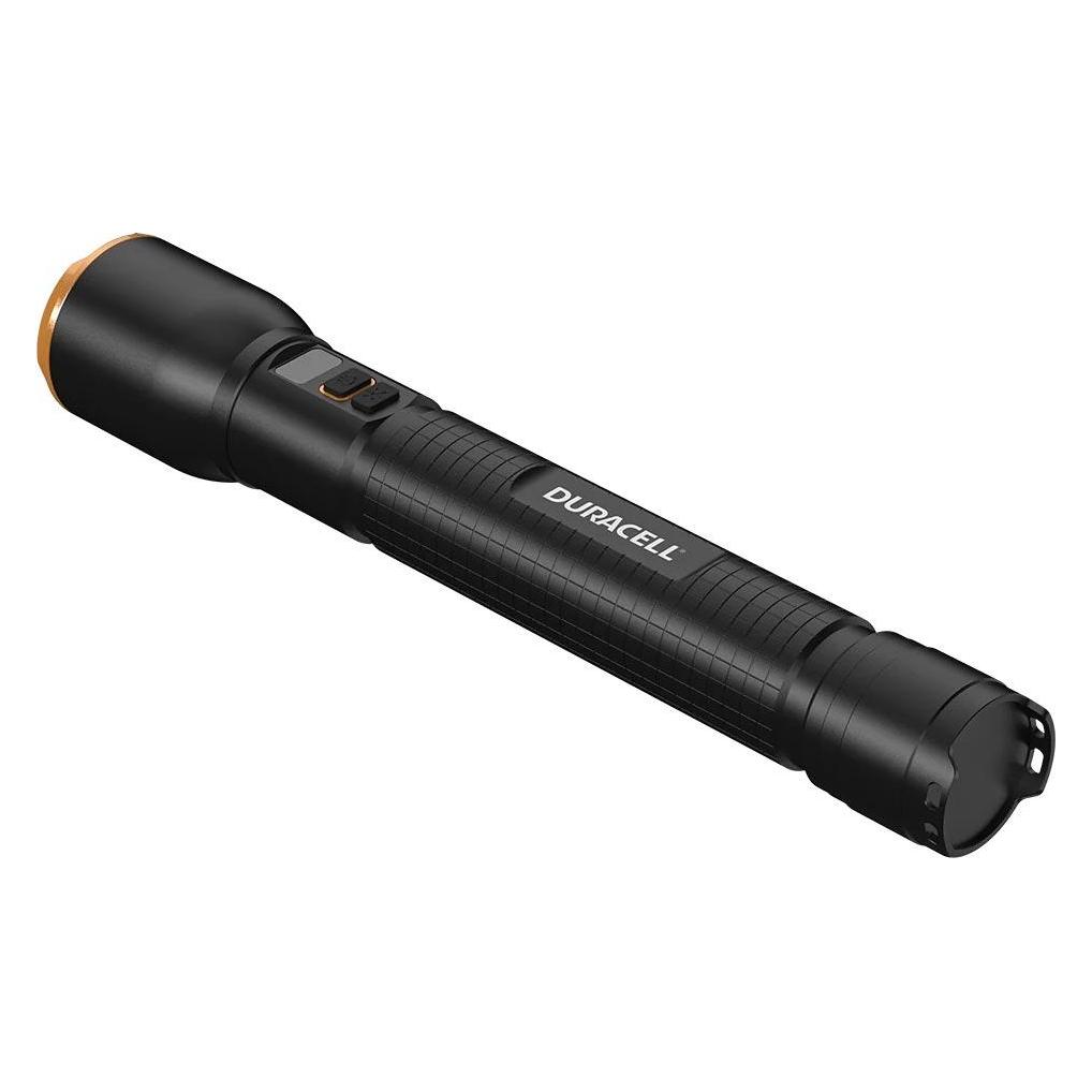 Duracell DF4000R Taschenlampe schwarz (29 cm, 4000 lm) (DF4000R-BLISTER)