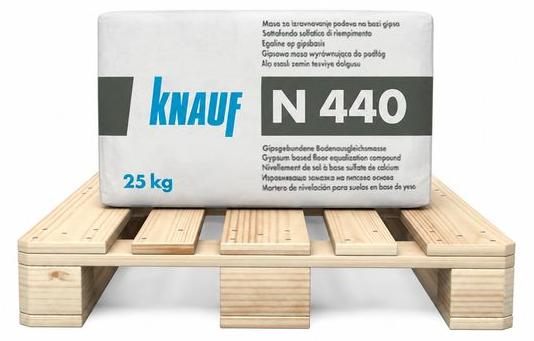 Knauf Bodenausgleichsmasse N440 Calciumsulfat 1050 kg für 10-40 mm Schichtdicke emissionsarm Innenbereich