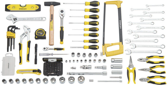 Stanley STANLEY Jeu d'outils, 142 pièces (STMT98109-1)