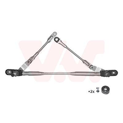 Van Wezel Wischergestänge ohne Motor [Hersteller-Nr. 1709230] für Fiat