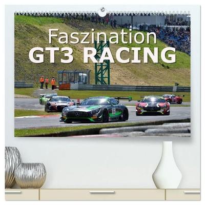 Faszination GT3 RACING (hochwertiger Premium Wandkalender 2027 DIN A2 quer), Kunstdruck in Hochglanz