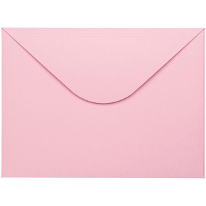 BUNTBOX Briefumschläge 79-7, rosa, C4, ohne Fenster, Steckverschluss, 350g/m², 2 Stück