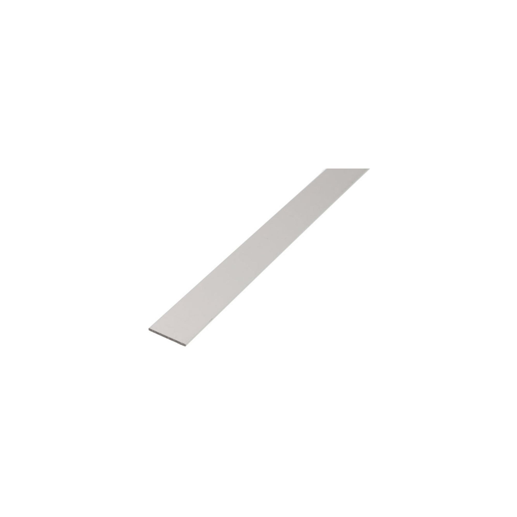 GAH Alberts Flachstange glatt, ungel., L1000mm B30mm, S2mm Aluminium silberf. elox. (473044)