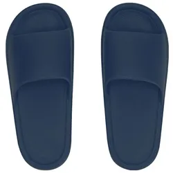 Paar Badeschlappen aus EVA. Marineblau 44-45