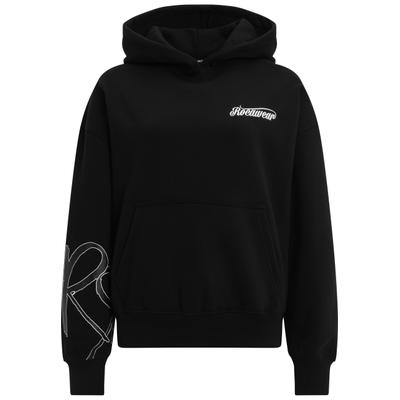 Kapuzenpullover ROCAWEAR "Rocawear Rocawear Smooth Hoodies", Herren, Gr. XL, schwarz, 80% Baumwolle, 20% Polyester, mehrfarbig, oversize, ohne Ausschnitt, Pullover Kapuzenpullover