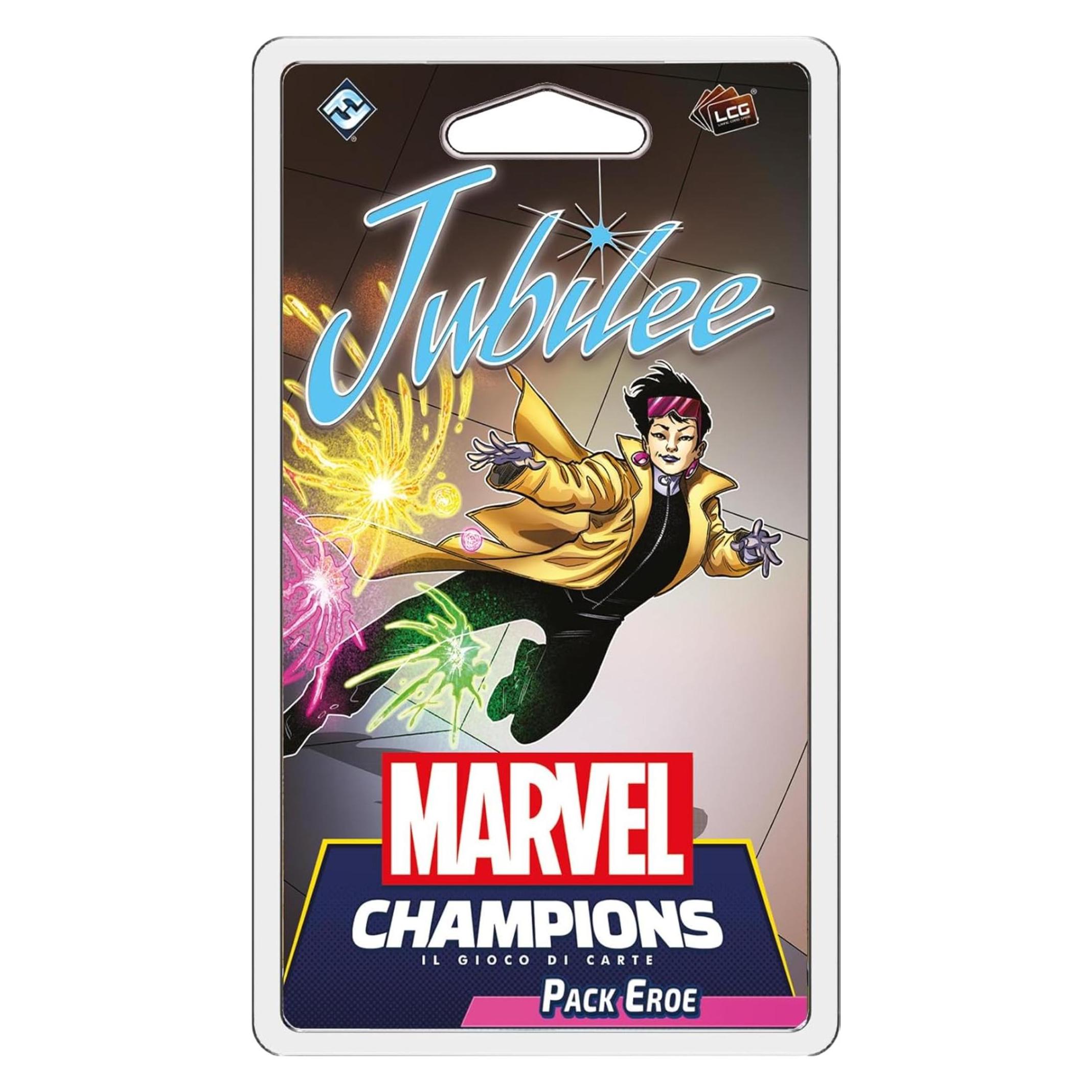 Asmodée Marvel Champions LCG - Jubilee (Pack Eroe) (Italienisch, 1 - 4 Spieler) (49048872)