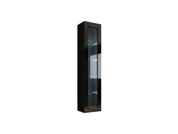 HÄNGEVITRINE 180 Vigo Glas mit blauer LED Beleuchtung