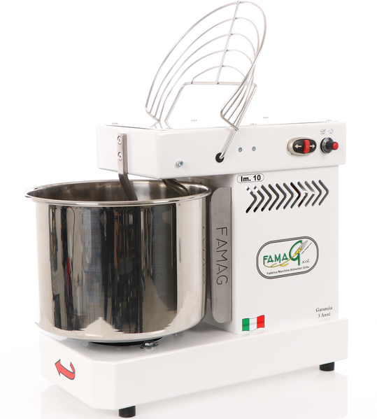 Famag Grilletta IM 10/230 10 Geschwindkeiten HH  - Spiralkneter -  10 kg/13 l - hohe Hydratation