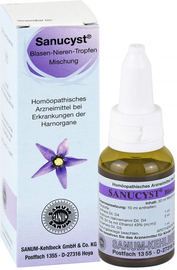 Sanucyst Blasen-nieren-tropfen
