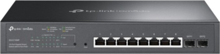 TP-Link JetStream TL-SG2210MP Switch met 8x GE PoE poorten