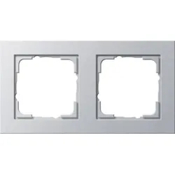 Gira Abdeckrahmen 2-fach alu E2 021225
