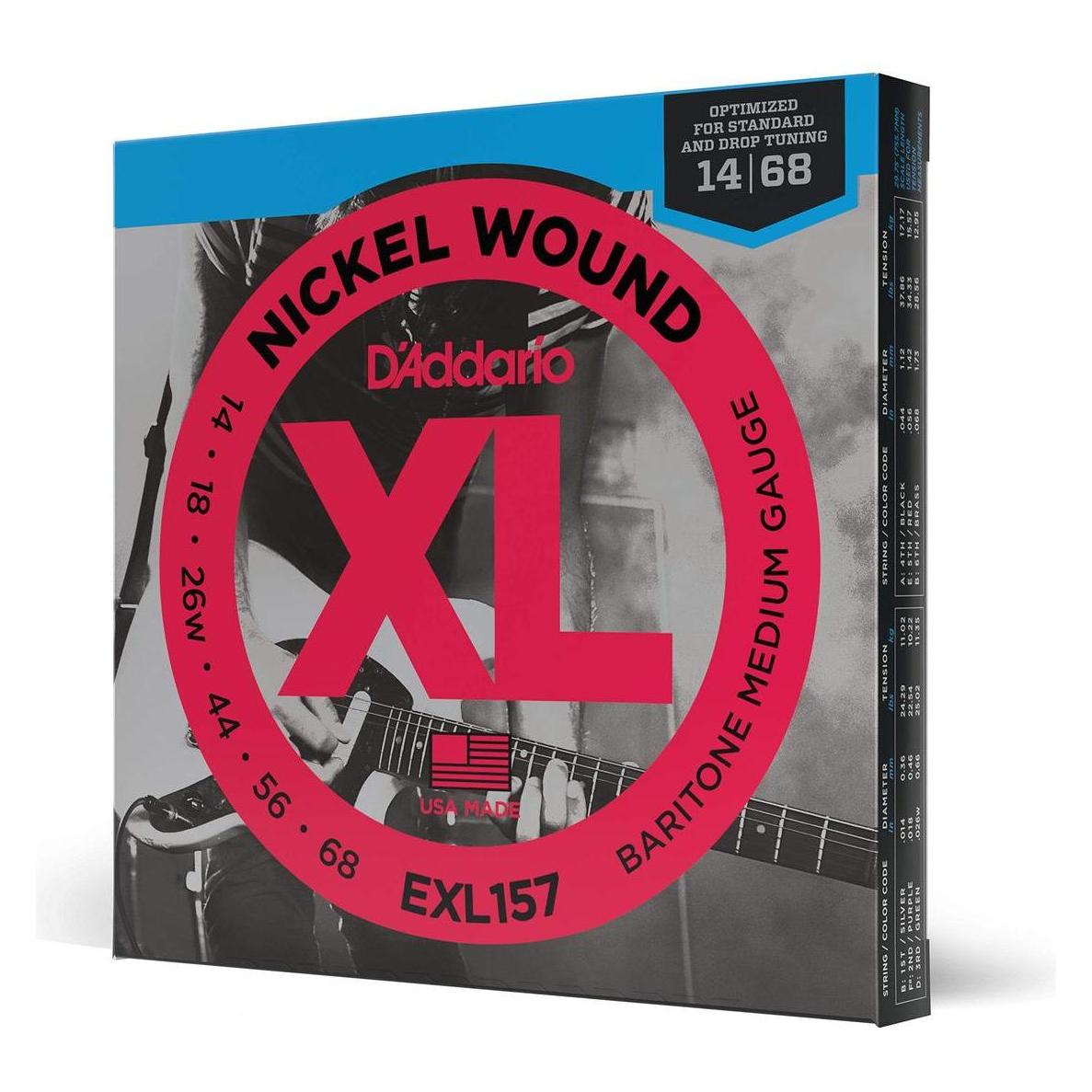 D'Addario Exl157 (6x, E-Gitarre, 0.07") (EXL157)
