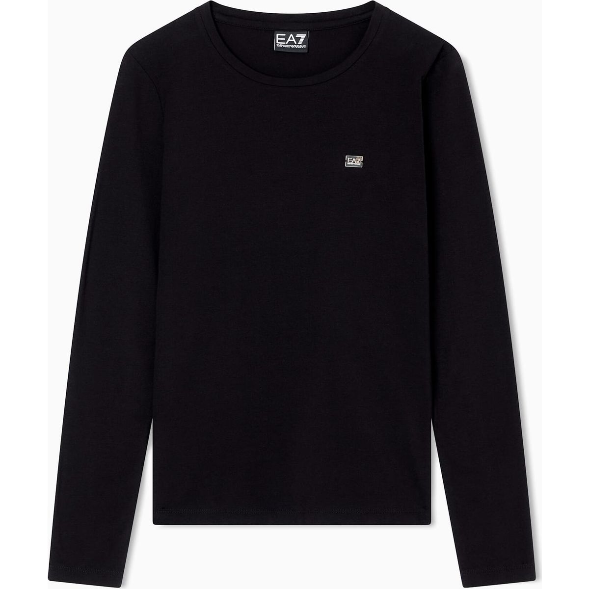 EA7 Train Core Lady W Tee LS - Train Core Lady W Tee LS black (UC001) XL 7W000456 AF10373-UC001-XL