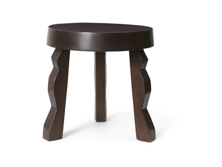 Ferm Living Faye Hocker Dark Stained Mango