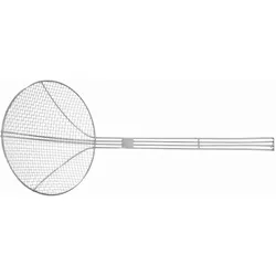 Hendi 24x Frittierlöffel,⌀220x540mm