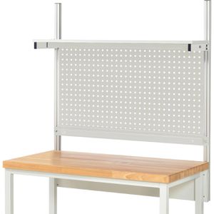 Rau System-Aufbau Komplettset 01, für Arbeitstisch/Werkbank mit Produktbreite 125cm