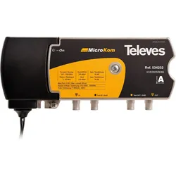Televes BK-Verstärker KVE2025RK85 20/25dB m.RK 5-85MHz 20dB (Verstärker), SAT Zubehör