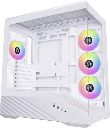 Lian Li Vector V100 Midi-Tower Gehäuse, Gaming-Gehäuse, PC-Gehäuse Weiß
