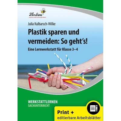 Plastik sparen und vermeiden: So geht's!; Set von Julia Kulbarsch-Wilke, Lernbiene, 978-3-7468-0620-4