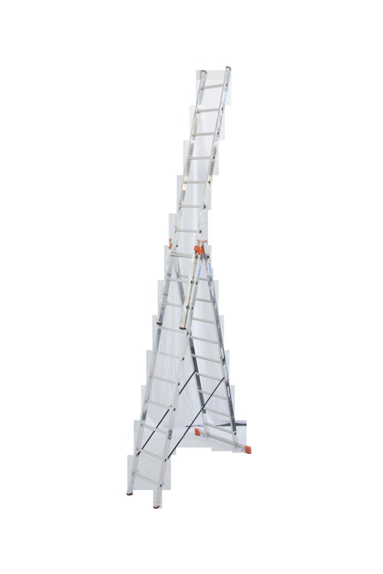KRAUSEWERK TRIBILO VIELZWECKLEITER 3X10 SPROSSEN 08124076