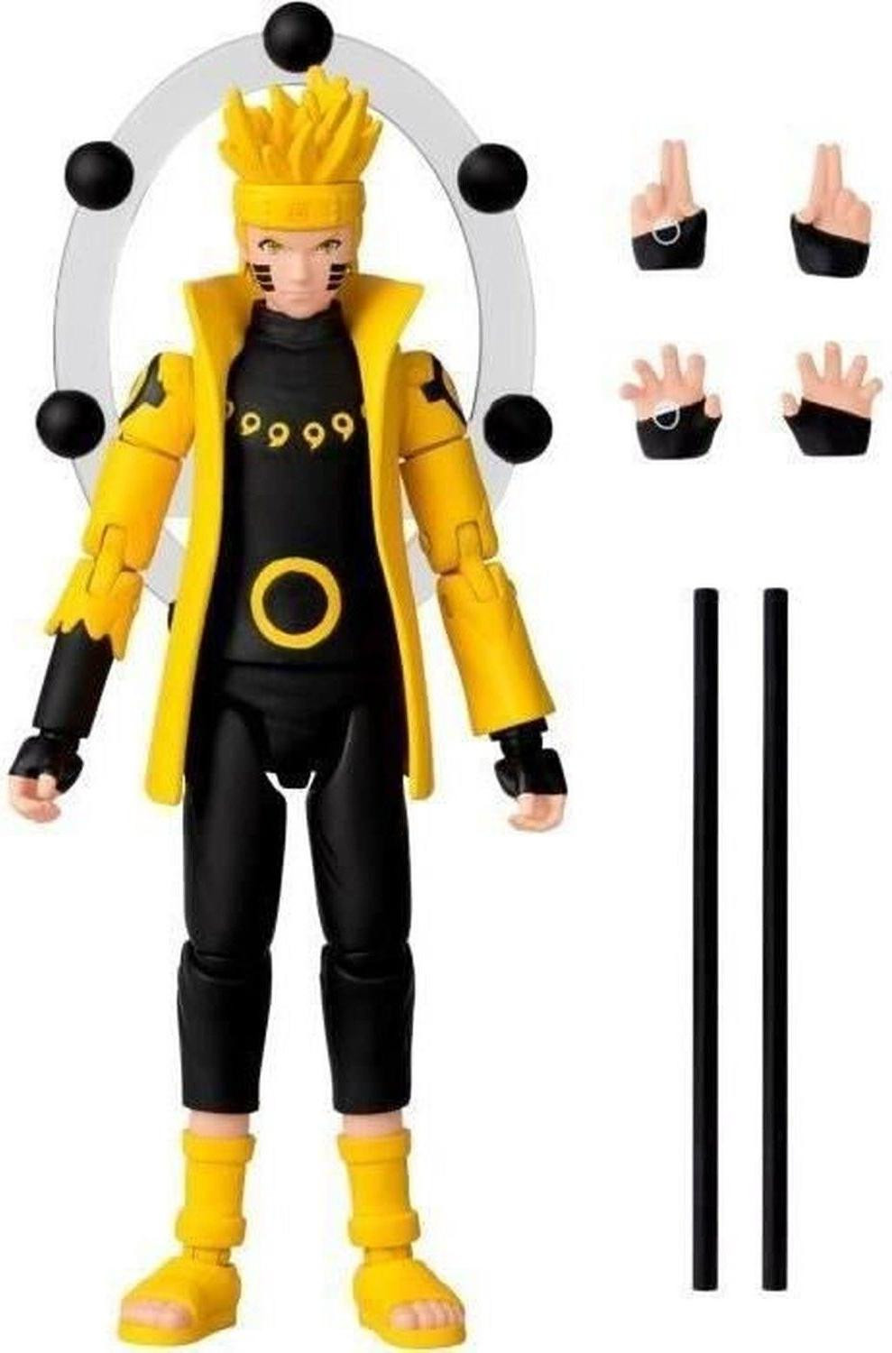 Bandai Anime Heroes Naruto Shippuden Figure Six Paths Sage Mode