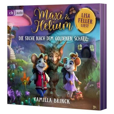 Maxi & Helium – Die Suche nach dem goldenen Schatz - Camilla Brinck, CD, 9783759901095