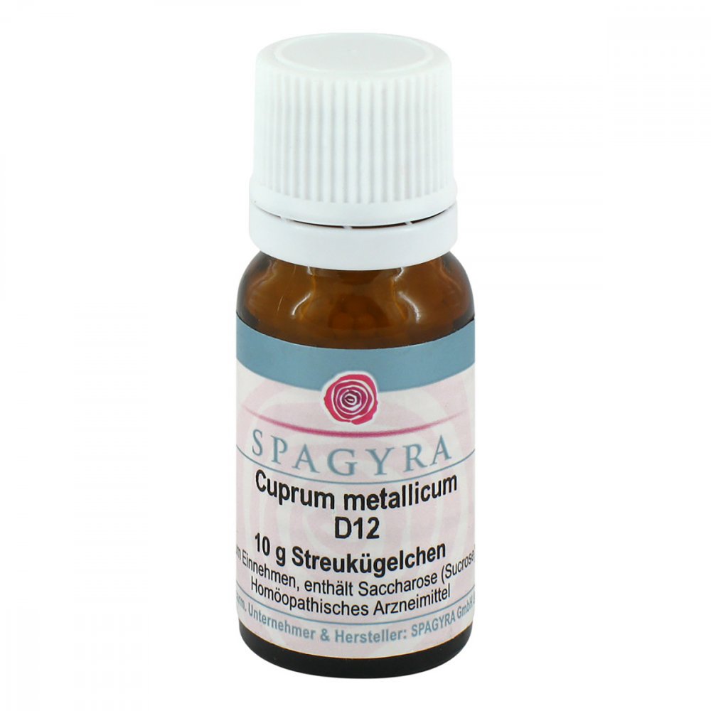 Spagyra GmbH & Co KG Cuprum Metallicum D12 Globuli 13718696