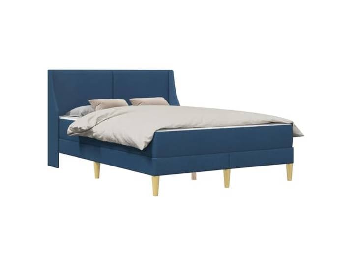 MNCVXAXG Bett mit Matratze 120 x 190 cm Polyester Kompensierte Struktur, Lattenrost, Kopfteil, schmal, abnehmbarer Bezug