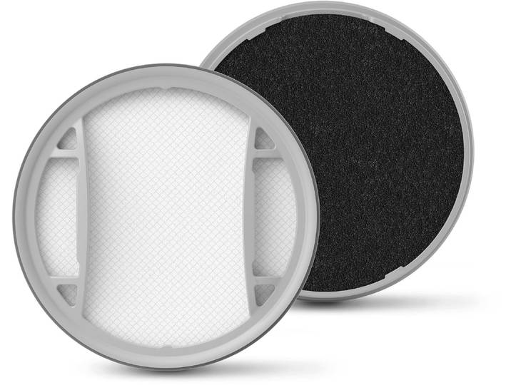PHILIPS Ersatzfilter XV1631/01 Philips Cordless VC 2000 & 3000 Series , blau (schwarz, weiß, blau), B:3cm H:9,5cm T:9,5cm, Filterkartuschen, enthält einen Einlagefilter und einen abwachbaren Schaumstofffilter, Ersatzfilter