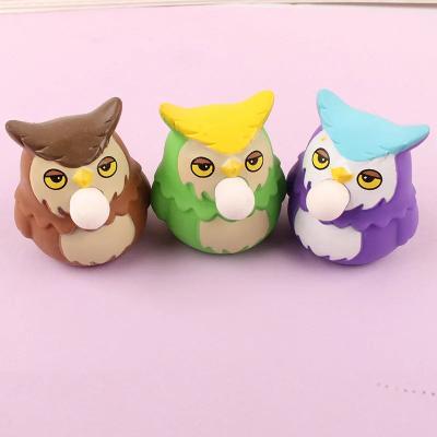 Inspired Living Squishy Stress Relief Toy Soft Sensory Fidget Ball For Anxiety, Focus & Relaxation 1pcs(random Color) Owl