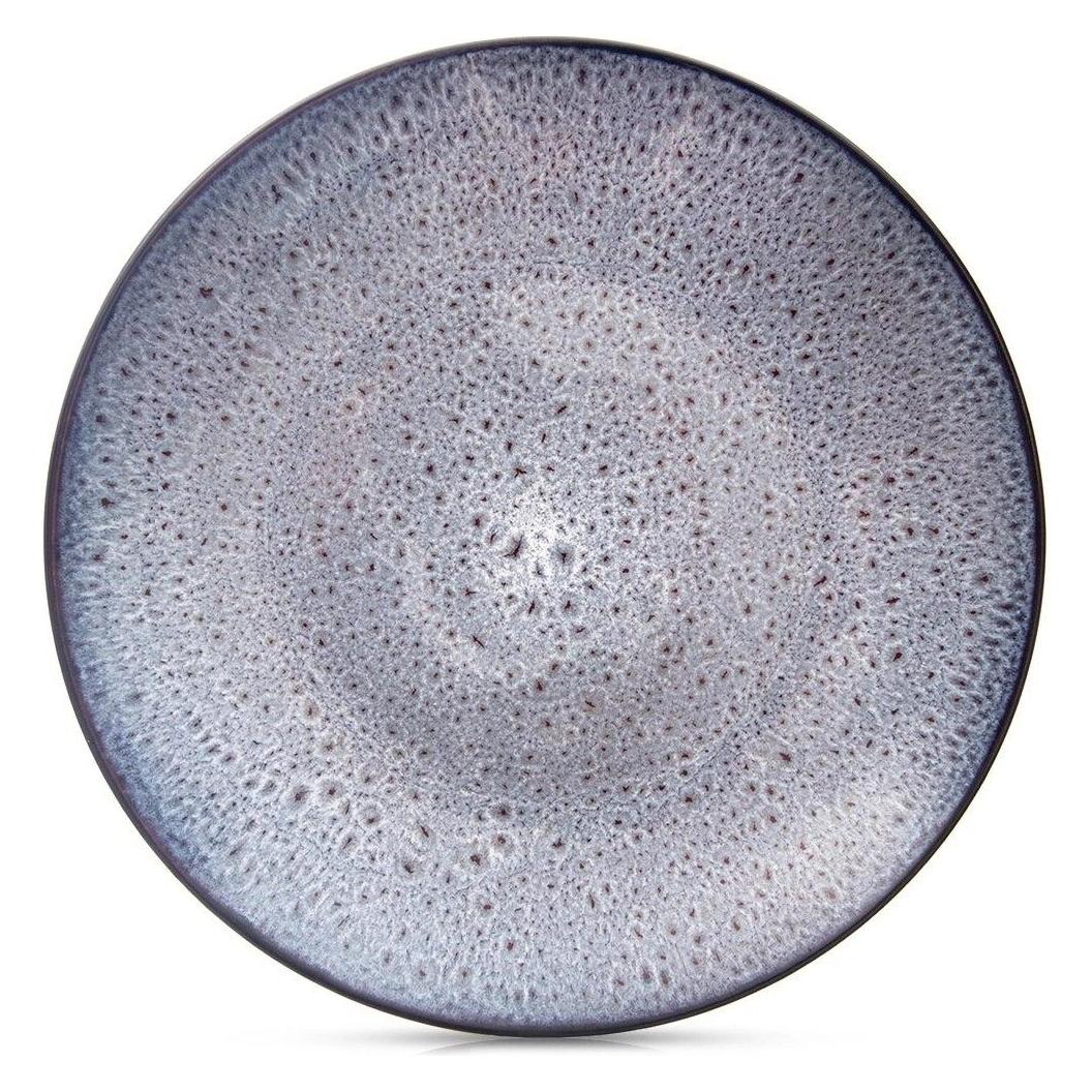 Lumarko Talerz Obiadowy Płytki Ceramiczny Fioletowy GLAZE 27 cm ORION (27 cm) (64821707)