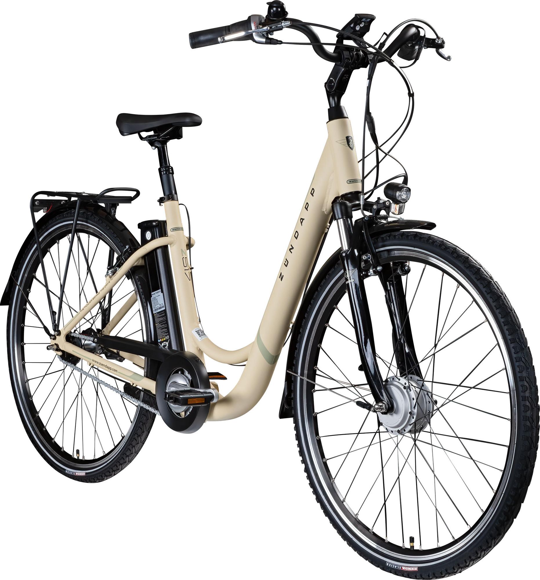 Zündapp Z517 E Bike Damenfahrrad 28 Zoll elfenbein