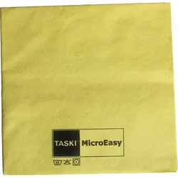 Microfasertuch Taski MicroEasy gelb 37x38 cm mit Vliesstofftechnologie, universell einsetzbar