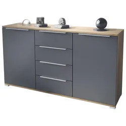 SIDEBOARD Linio Anthrazit matt