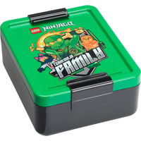 LEGO Lunch Box Ninjago Green, Lunch-Box schwarz/grün