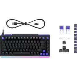 Logitech G512 X 75 - BLACK - DEU (DE, Kabelgebunden), Tastatur, Schwarz