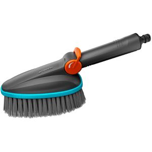 Gardena Waschbürste Cleansystem Handbürste M soft, 18842-20, Handwaschbürste mit Wasseranschluss