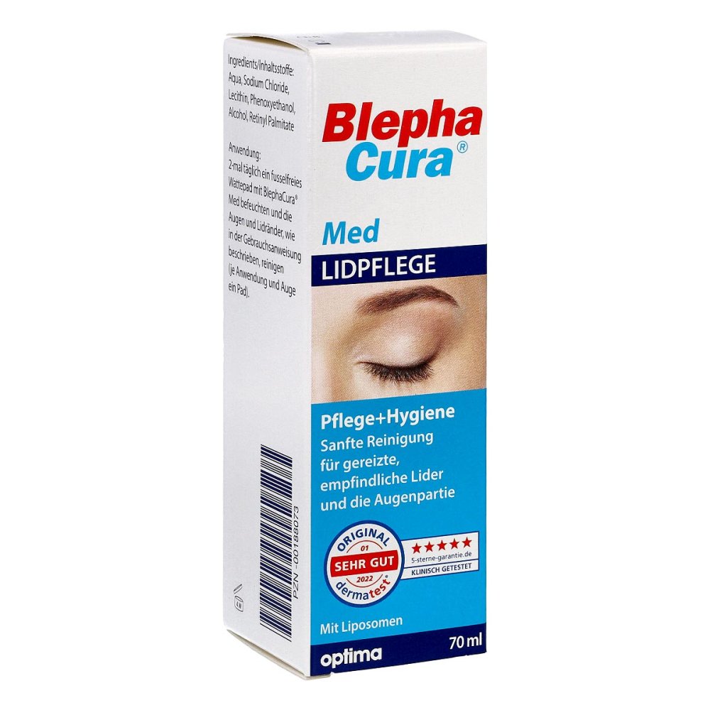 OPTIMA Pharmazeutische GmbH Blepha Cura Med Lid-Suspension 00188073