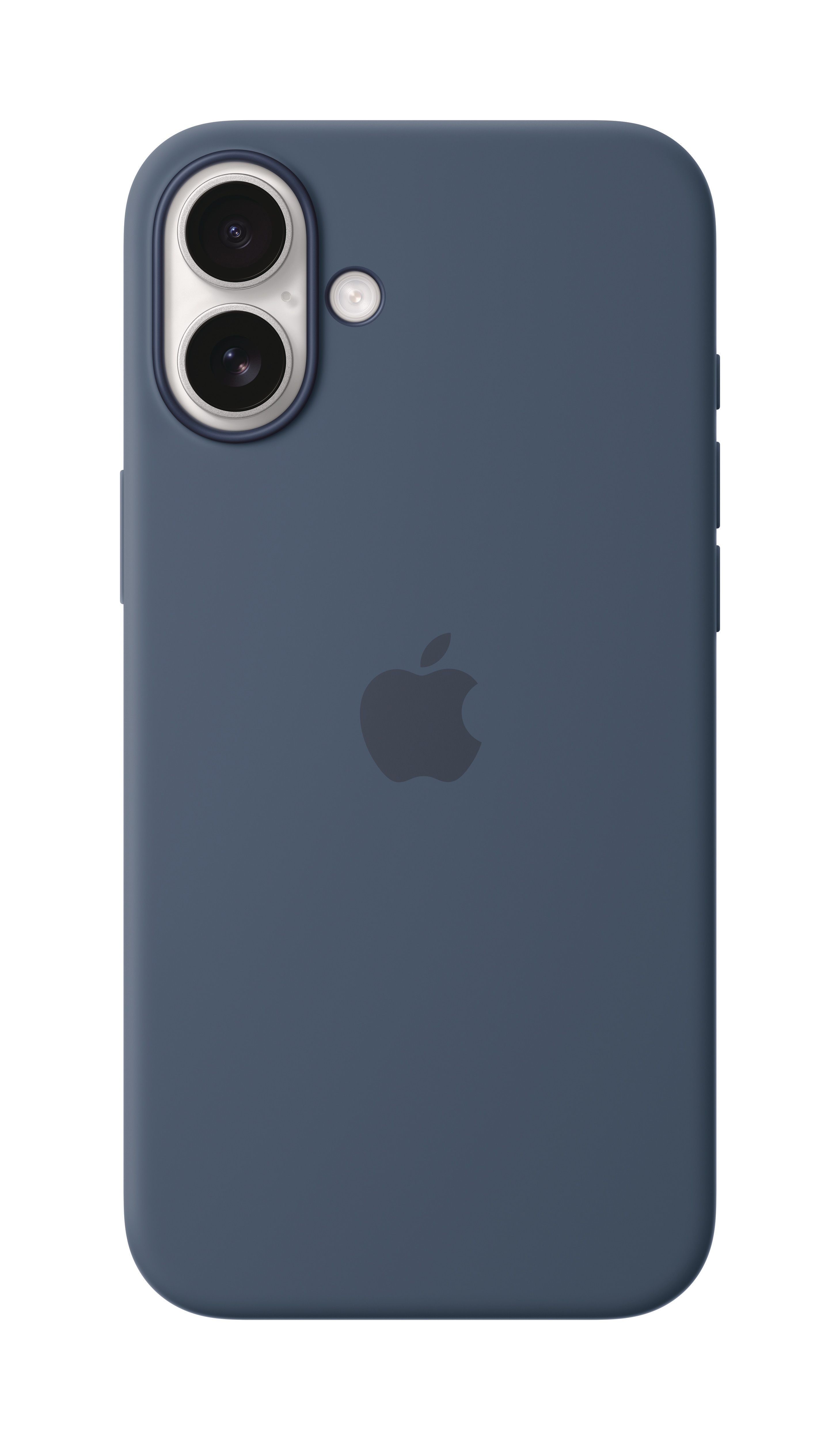 Apple Original iPhone 16 Plus Silikon Case mit MagSafe - Denim