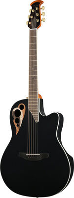 Ovation Celebrity Deluxe CDX40-5-G BLS Mattschwarz